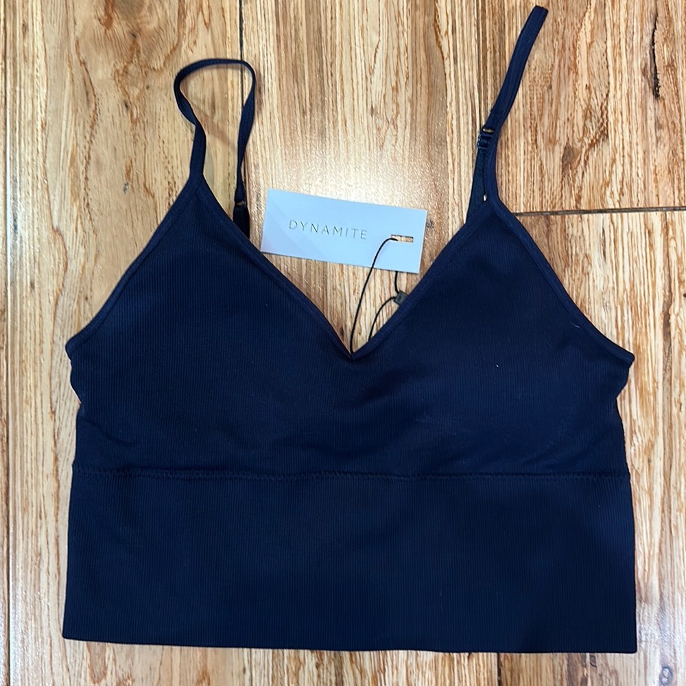 Dynamite Crop top S, very dark blue, willing to negotiate price.